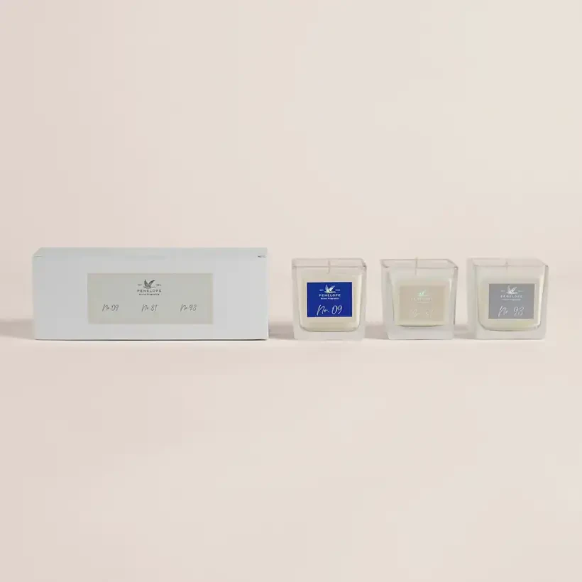 3'lü Mum Seti (No.09, No.81, No.93) - Penelope
