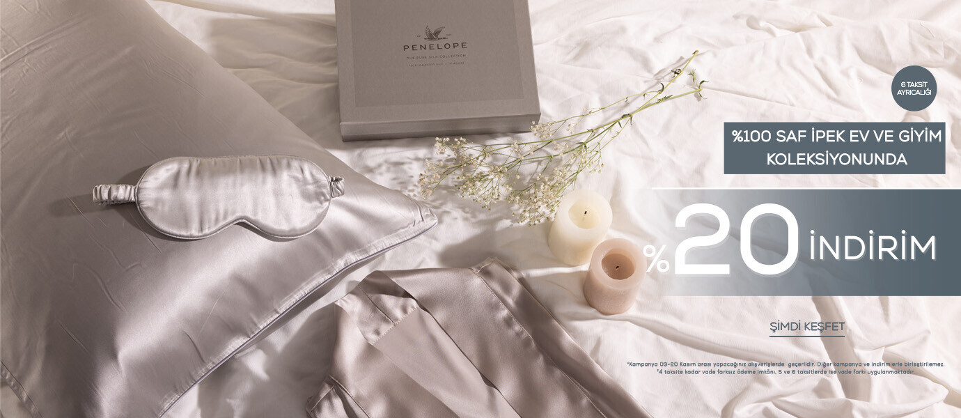 %100 Saf İpek Ev Giyim Koleksiyonu