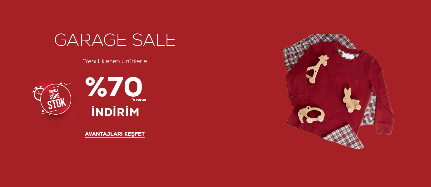 Garage Sale | %70'e Varan İndirim