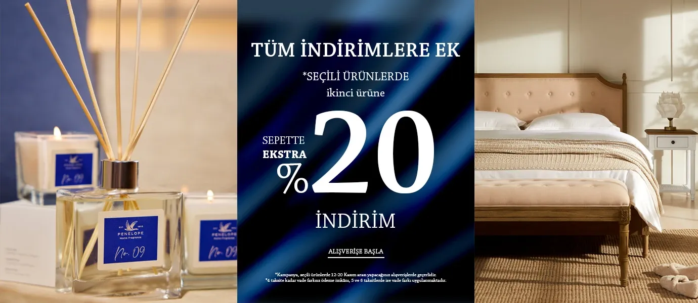 Sepette Eksta %20 İndirim