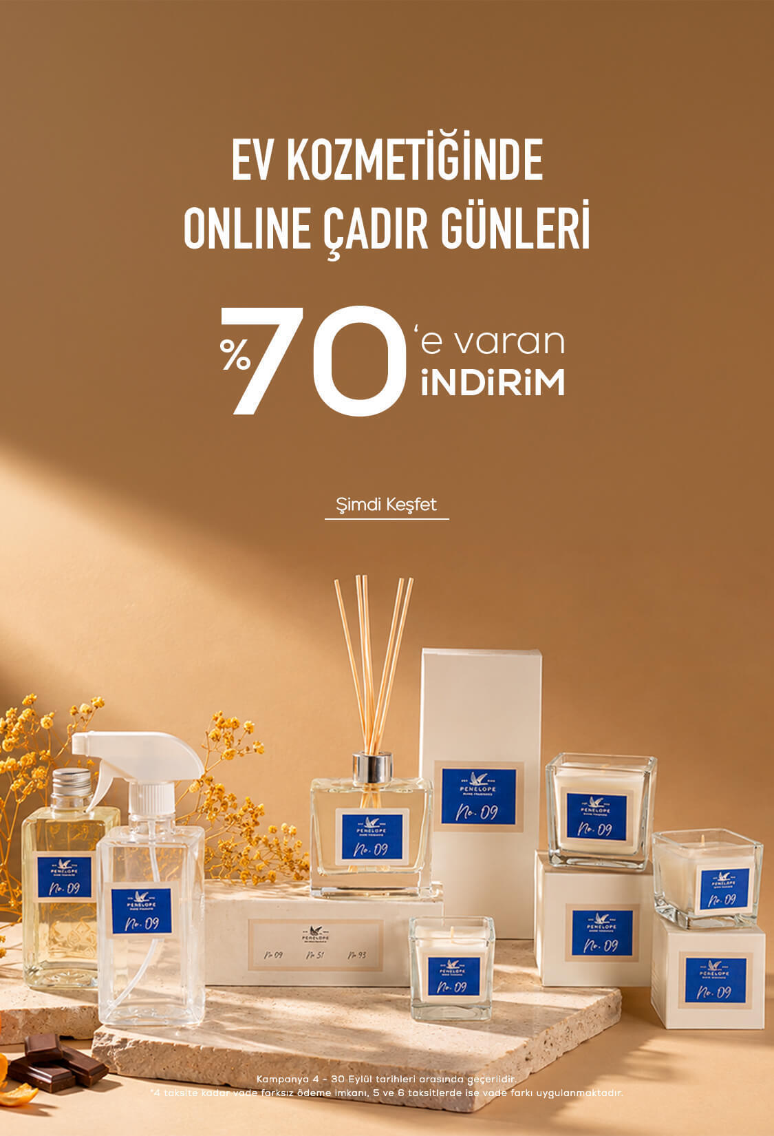 Ev Kozmetiğinde Online Çadır Günleri