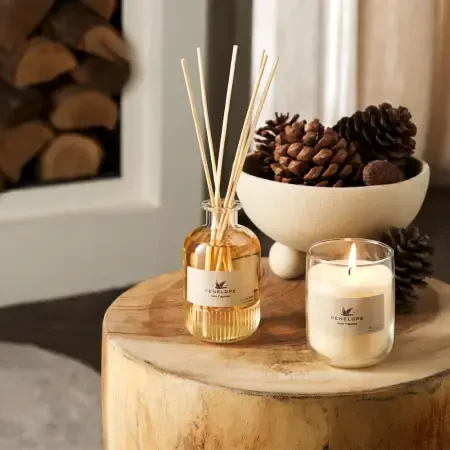 Yılbaşı Amber Noir Kutulu Hediye Seti (Oda Kokusu & Mum) - PENELOPE (1)