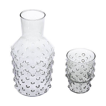 Aster Başucu Sürahisi 1150 ml - Füme - 5