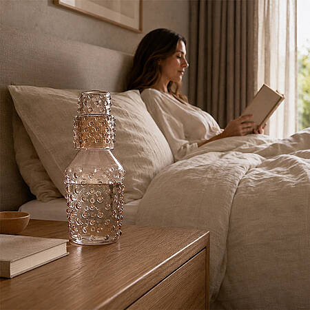 Aster Başucu Sürahisi 1150 ml - Kahve - 3