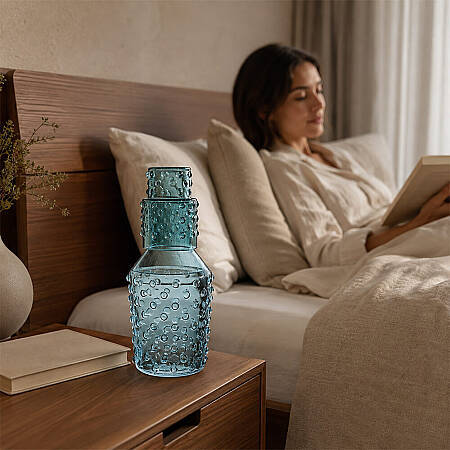 Aster Başucu Sürahisi 1150 ml - Mavi - 3