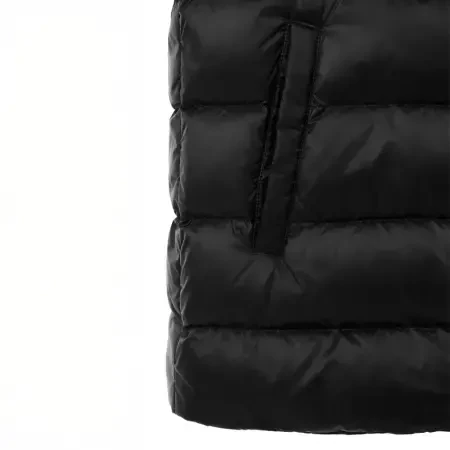 %100 Kaz Tüyü Aurora Erkek Yelek - Siyah/XL - 4