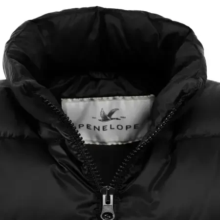 %100 Kaz Tüyü Aurora Erkek Yelek - Siyah/XXL - 5