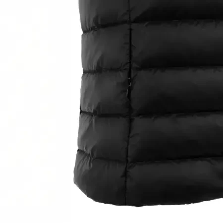 %100 Kaz Tüyü Aurora Kadın Yelek - Siyah/L - 4