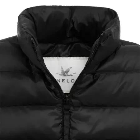 %100 Kaz Tüyü Aurora Kadın Yelek - Siyah/L - 6