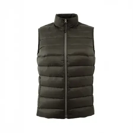 %100 Kaz Tüyü Aurora Kadın Yelek - Vizon /XL - 3