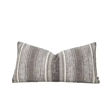 Aven Kırlent Kılıfı 35x70 cm Bej-Gri - 1
