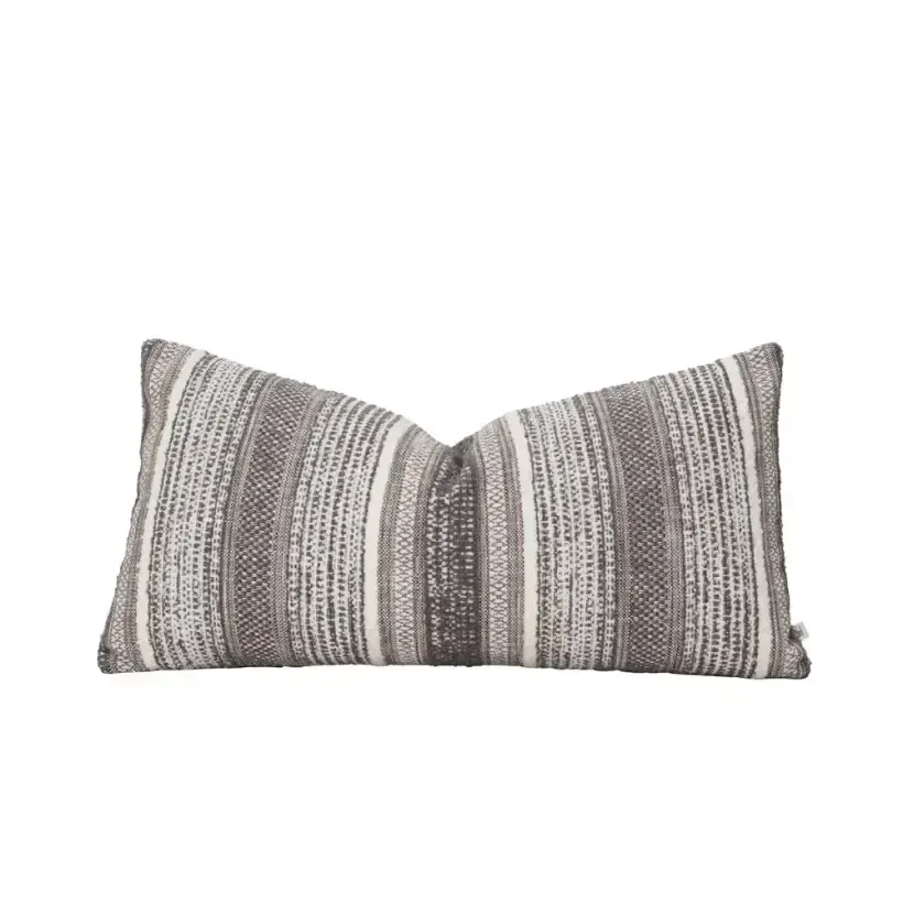 Aven Kırlent Kılıfı 35x70 cm Bej-Gri - 