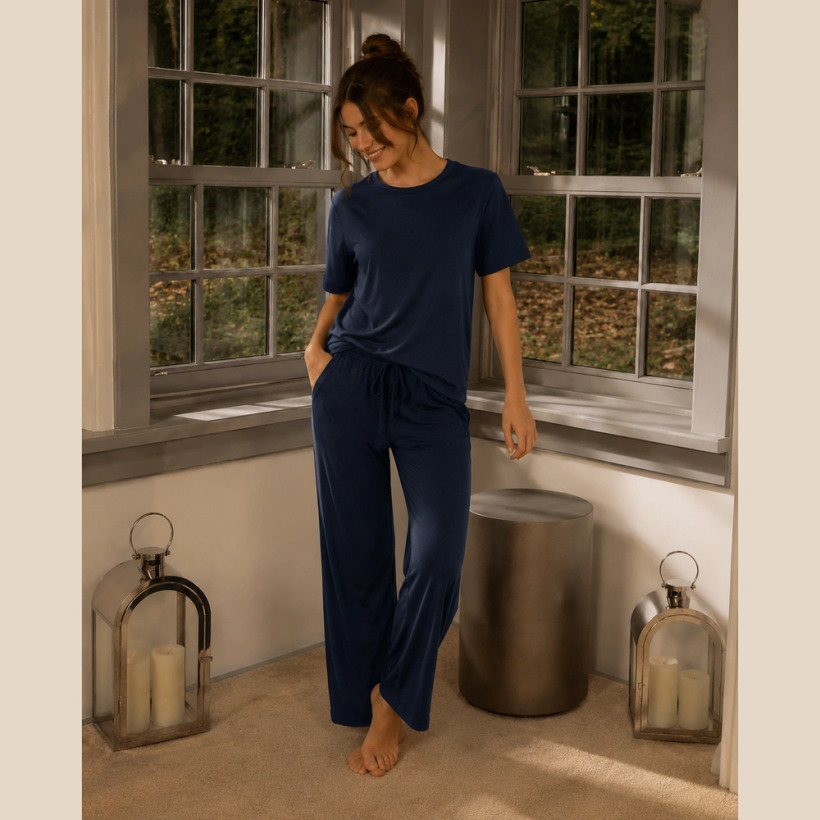 Kadın Pijama Altı Lacivert - Baily Koleksiyonu - 