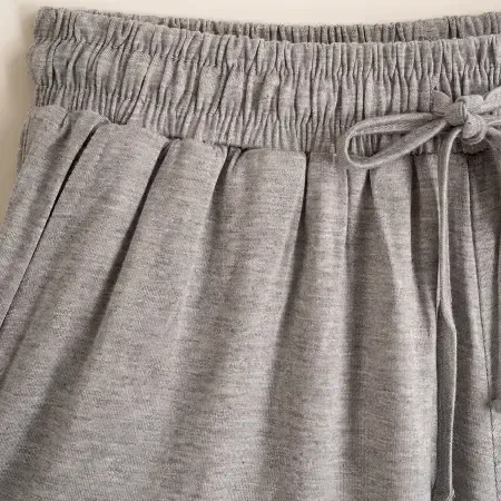 Kadın Şort L Gri Melanj - Baily Koleksiyonu - 4