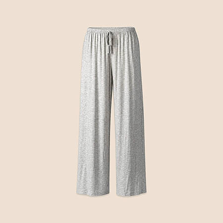 Oversize Pantolon Gri Melanj - Baily Serisi 