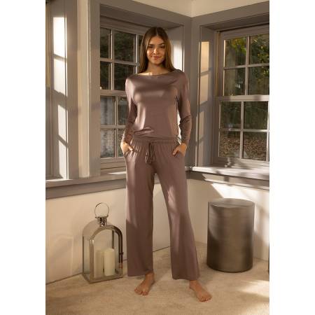Kadın Pijama Altı L Vizon - Baily Koleksiyonu - 4