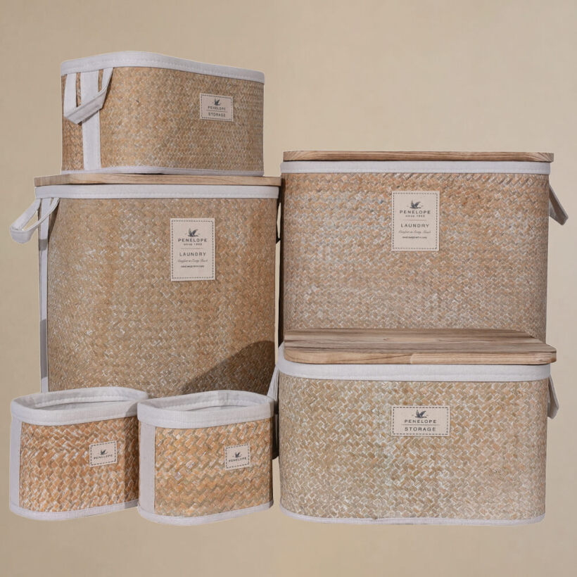 Baskia Çamaşır Sepeti Natural - 