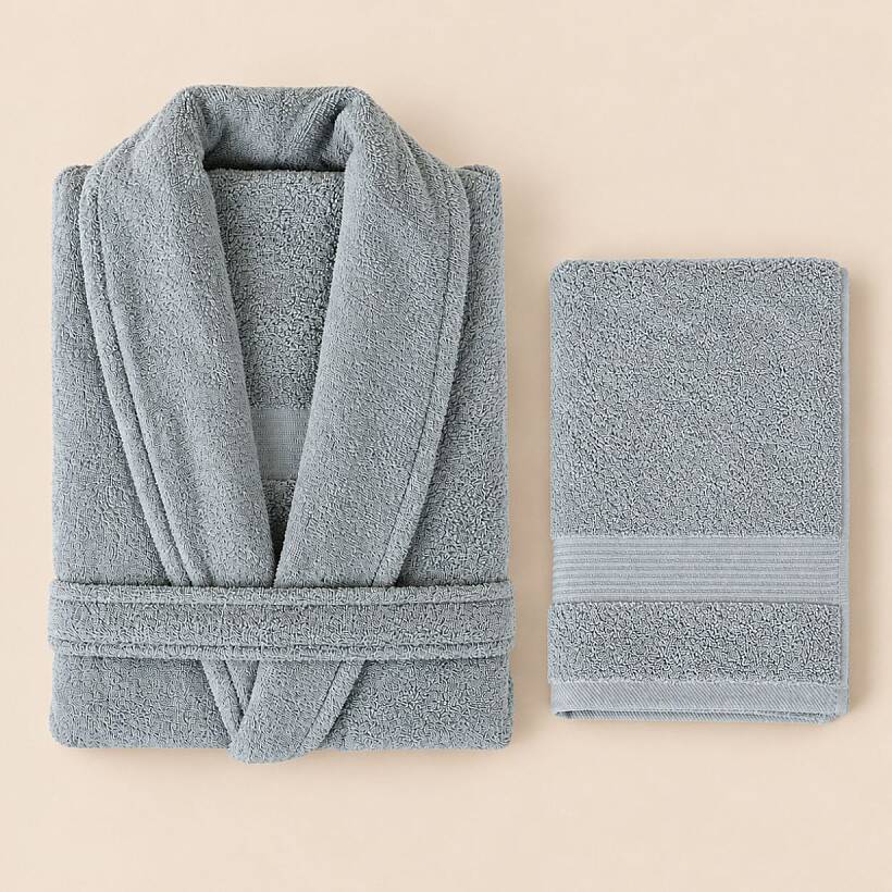 Bianco Bornoz&Havlu Seti - Mint - 