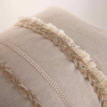 Dekoratif Kırlent Bej 30x50 cm - Bogy Serisi - 3