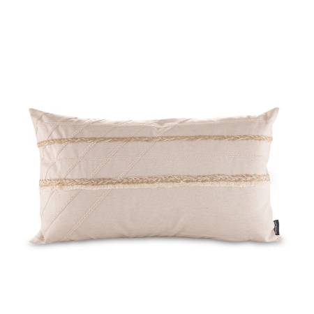 Dekoratif Kırlent Bej 35x60 cm - Bogy Serisi - Penelope