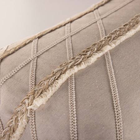 Dekoratif Kırlent Bej 35x60 cm - Bogy Serisi - 3