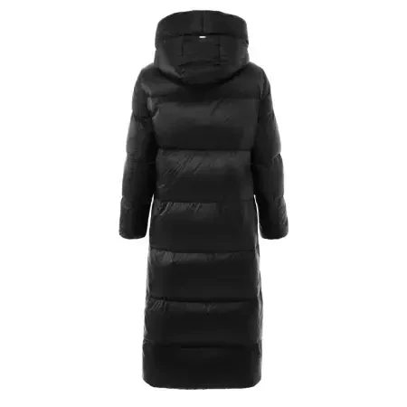 %100 Kaz Tüyü Boreal Kadın Uzun Mont - Siyah/XL - PENELOPE (1)