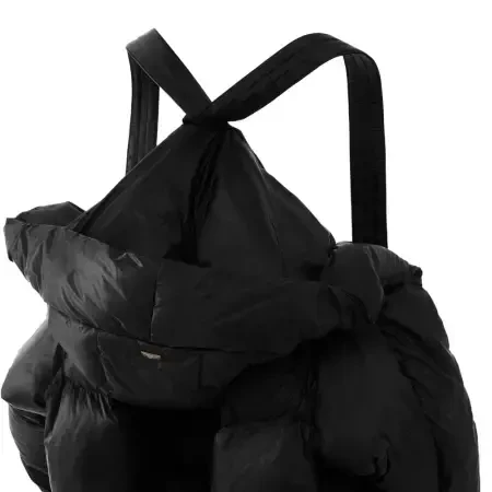 %100 Kaz Tüyü Boreal Kadın Uzun Mont - Siyah/XL - 4