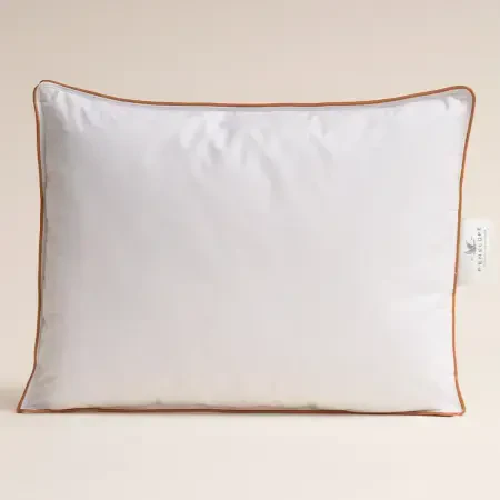 %100 Kaz Tüyü Dolgulu Bebek Yastık 35x45 cm- Bronze Serisi - 1