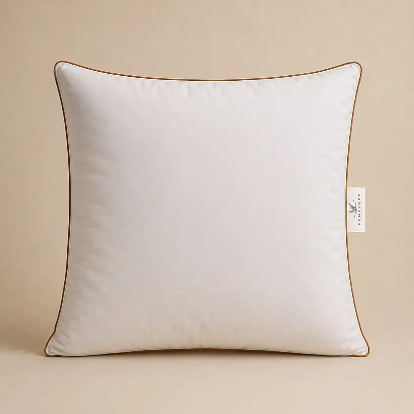 Bronze Kaz Tüyü Yastık - 70X70 cm - 
