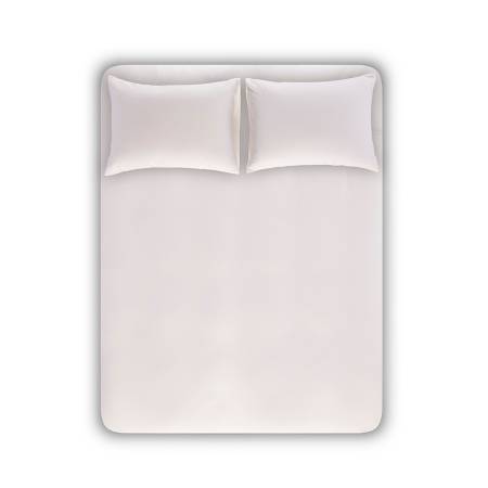 %100 TENCEL™ Lastikli Çarşaf Seti 100x200 cm Beyaz - Celine Serisi - 1