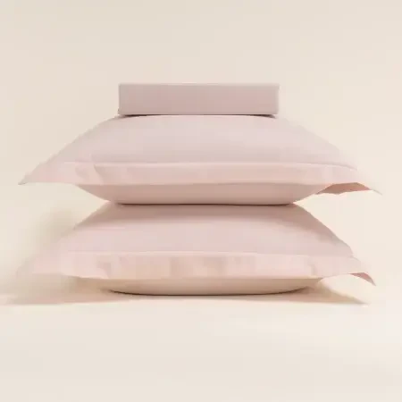 %100 TENCEL™ Nevresim Seti 260x240 cm Pudra - Celine Serisi - 7