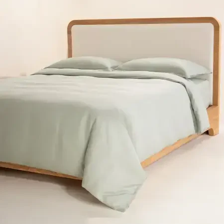 %100 TENCEL™ Nevresim Seti 240x220 cm Su Yeşili - Celine Serisi - 2
