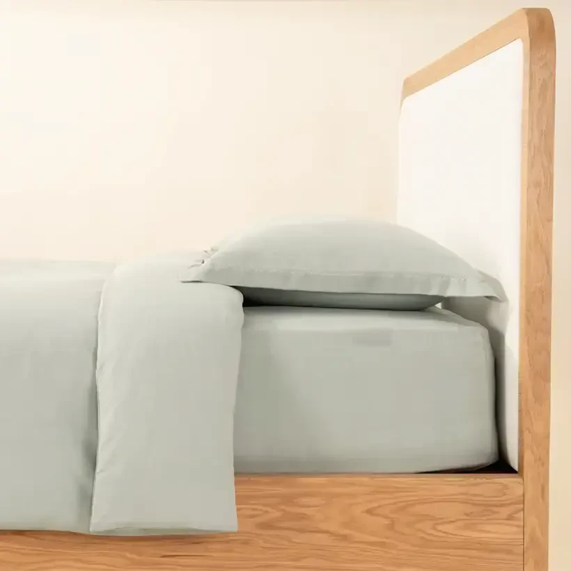 %100 TENCEL™ Nevresim Seti 260x240 cm Su Yeşili - Celine Serisi - Penelope