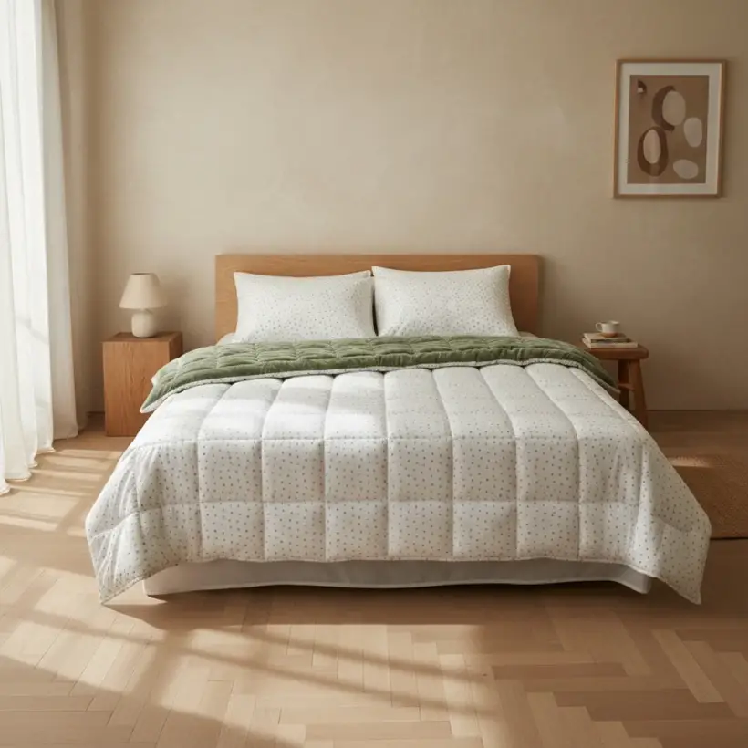 Çift Kişilik Çift Taraflı Welsoft Comforter Yorgan Seti 195x215 cm - Dormio Soft Punto Serisi - 