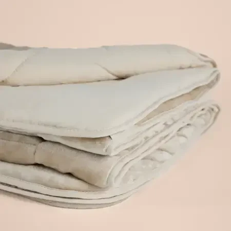 Çift Kişilik Çift Taraflı Welsoft Yorgan Taş 195x215 cm - Velour Serisi - 3