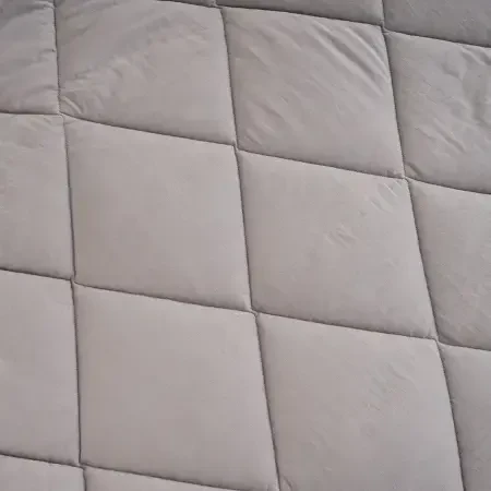 Microfiber Kumaş Çift Kişilik Gri Yastık Yorgan Seti - Colors in Comfort - 8
