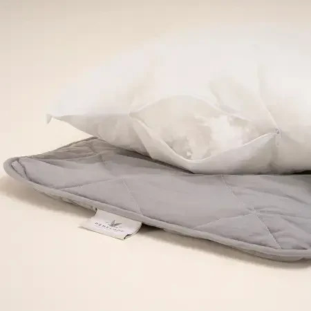 Microfiber Kumaş Çift Kişilik Gri Yastık Yorgan Seti - Colors in Comfort - 7