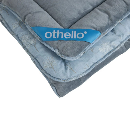 Çift Taraflı Welsoft Comforter Yorgan Seti Mavi - Dormio Soft Bloom Serisi - 10