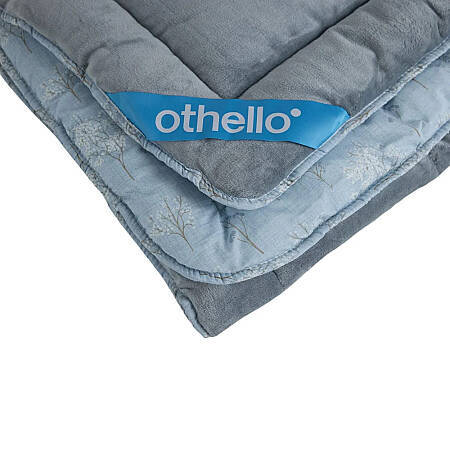Çift Taraflı Welsoft Comforter Yorgan Seti Mavi - Dormio Soft Bloom Serisi - 17
