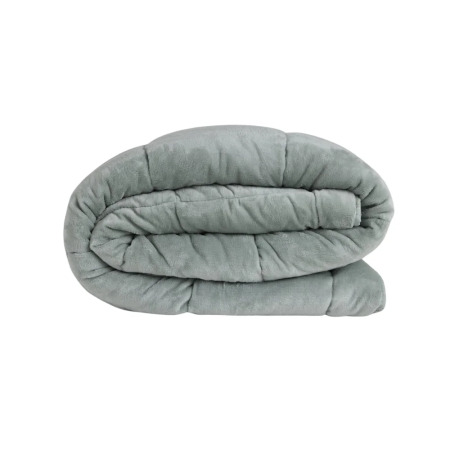 Çift Taraflı Welsoft Comforter Yorgan Seti Yeşil - Dormio Soft Bloom Serisi - 10