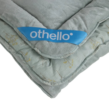 Çift Taraflı Welsoft Comforter Yorgan Seti Yeşil - Dormio Soft Bloom Serisi - 12