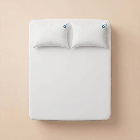 Cooling Sheet Beyaz Çift Kişilik Lastikli Çarşaf Seti - 5