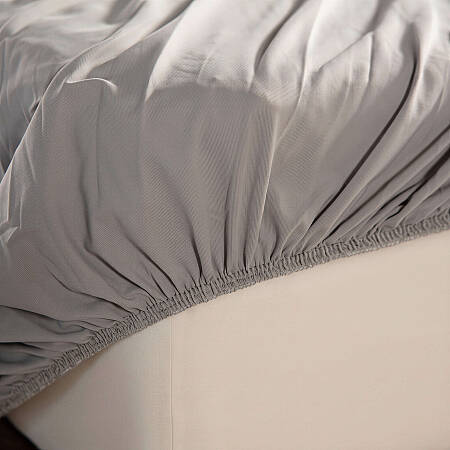 Cooling Sheet Gri Çift Kişilik Lastikli Çarşaf Seti - 2