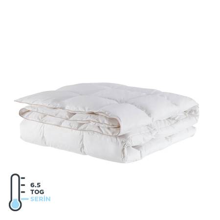 6,5 Tog %100 Kaz Tüyü Çift Kişilik Yorgan 195x215 cm - Dove Serisi - 1