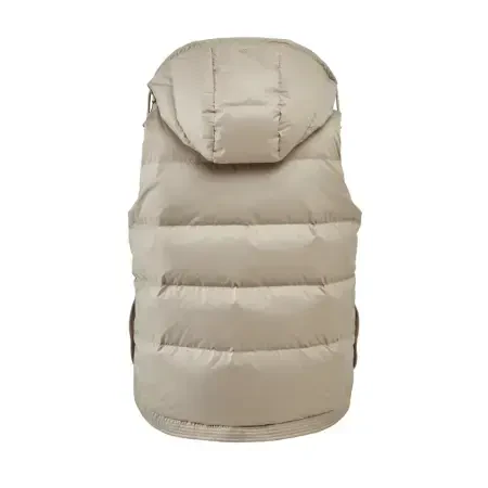 %100 Kaz Tüyü Eira Kadın Yelek - Bej/L - 3