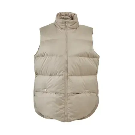 %100 Kaz Tüyü Eira Kadın Yelek - Bej/XL - 11