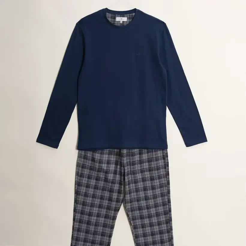 Erkek Pijama Takımı M Lacivert - Penelope