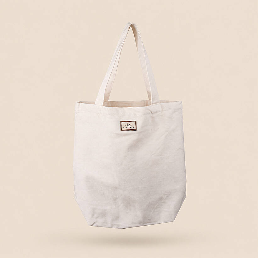 Everyday Kutulu Kanvas Çanta – Natural - 