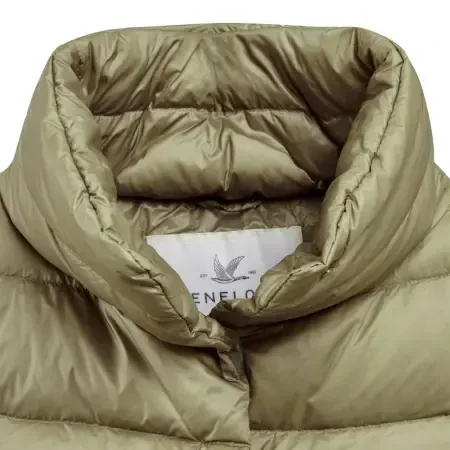 %100 Kaz Tüyü Fiora Kadın Kısa Mont - Bej/M - 7