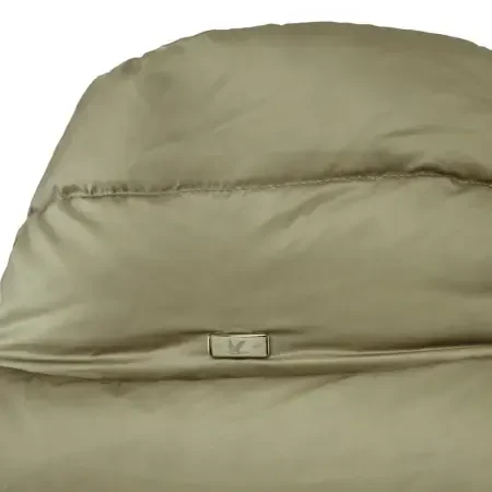 %100 Kaz Tüyü Fiora Kadın Kısa Mont - Bej/XL - 6